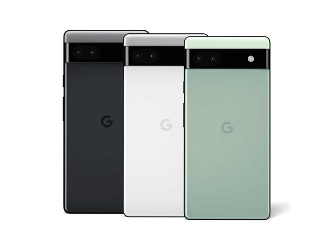 グーグル、5Gスマートフォン「Google Pixel 6a」を53,900円で7/28発売