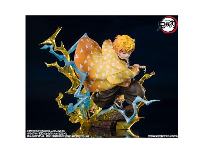 鬼滅の刃」我妻善逸が“霹靂一閃”を放つ瞬間をフィギュア化、8月発売