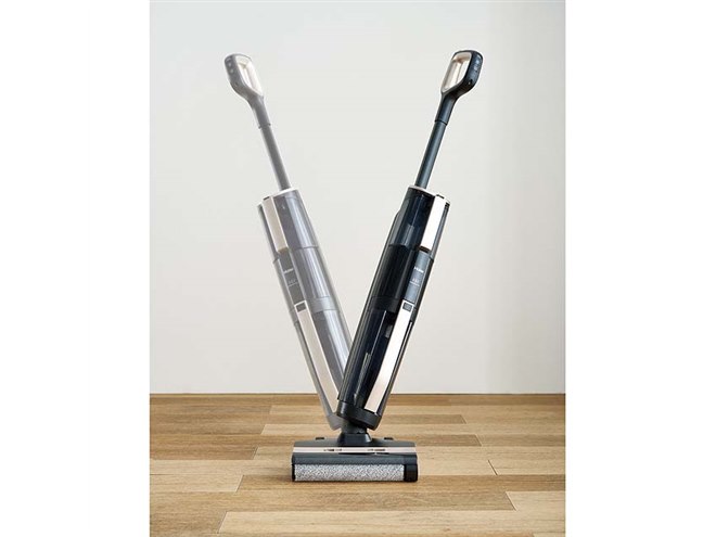 ハイアール、水拭き/乾拭き/吸引に対応した床拭き掃除機「MIZUKI