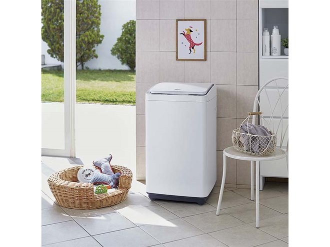 ハイアール、小型設計で洗濯容量3.3kgの全自動洗濯機「JW-C33B」を本日