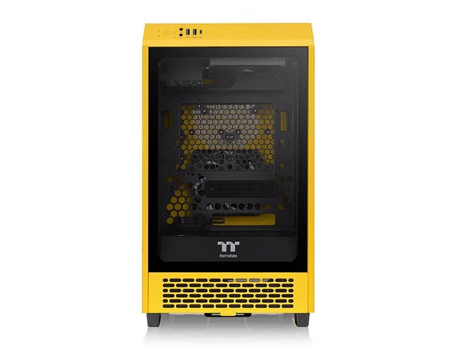 Thermaltake、ミニタワー型PCケース「The Tower 200 Bumblebee」を本日
