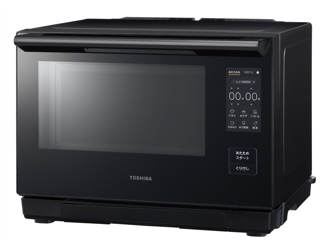 東芝、コンパクトで高機能な過熱水蒸気オーブンレンジ「ER-D4000B