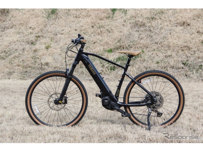 電アシ自転車界のSUVに」新型“おしゃれ”eバイク、ヤマハ『CROSSCORE RV