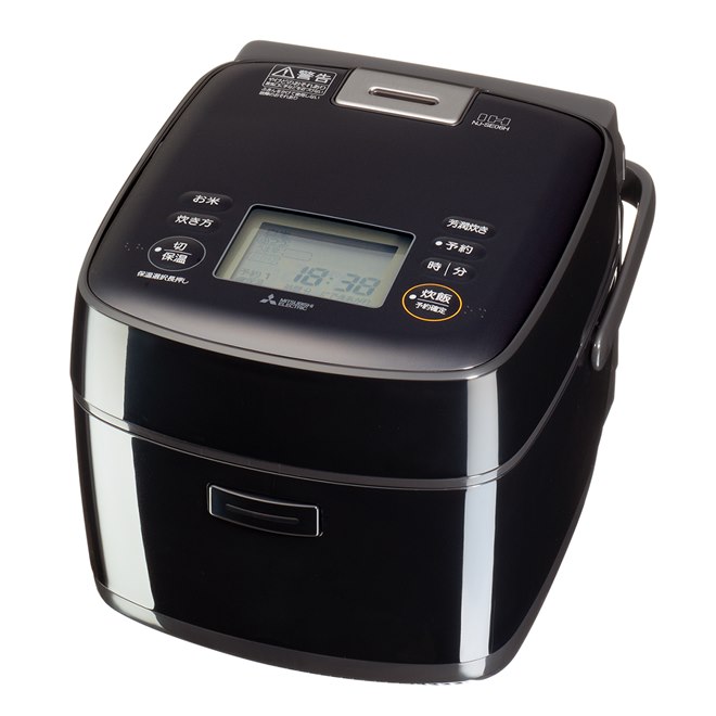 三菱電機、「うま早モード」を新搭載した3.5合炊き炊飯器「備長炭 炭炊