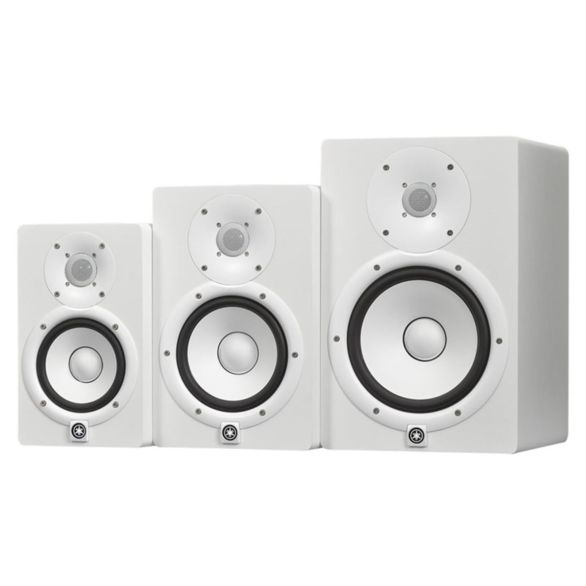 YAMAHA HS7W ホワイト アクティブスピーカー ペア ヤマハ、スタジオ
