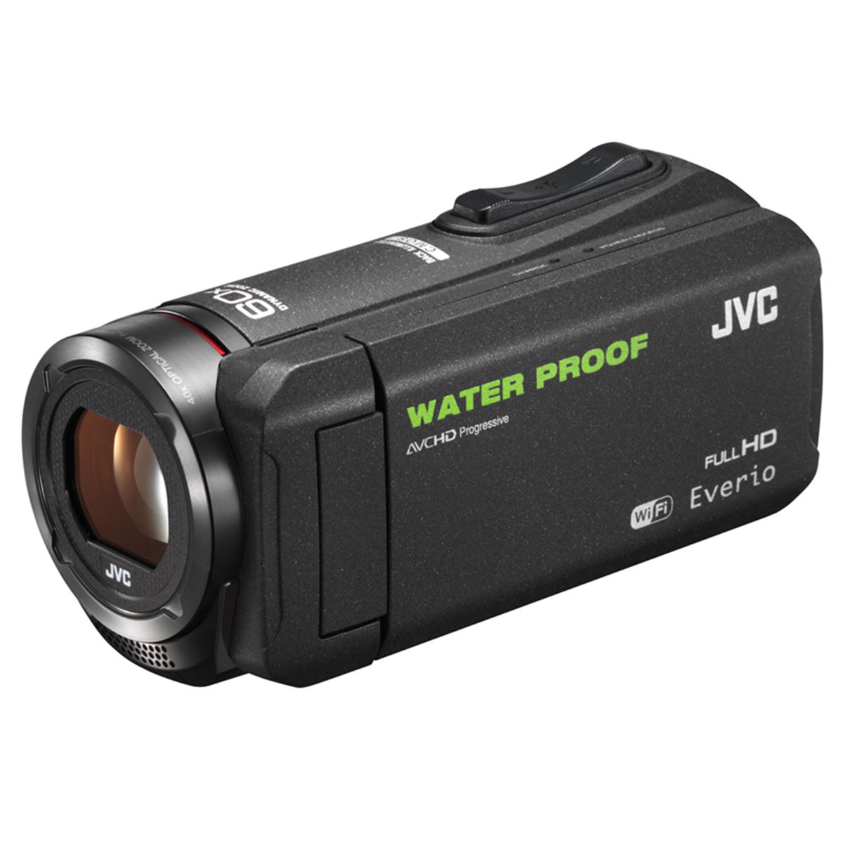 JVC、連続撮影約5時間に対応した全天候型ビデオカメラ「Everio