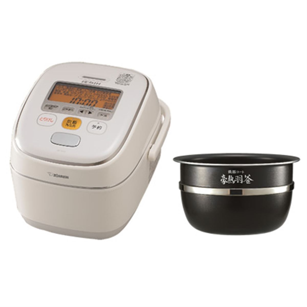 象印、「鉄器コート 豪熱羽釜」採用の圧力IH炊飯ジャー「極め炊き