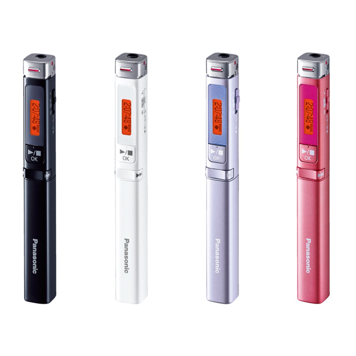 パナソニック、胸ポケットに入れて録音できるスティック型ICレコーダー