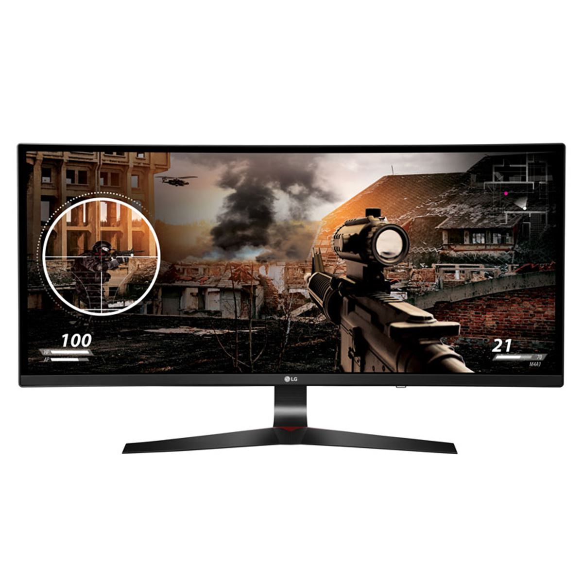 LG、リフレッシュレート144Hzの34型ウルトラワイドゲーミング液晶