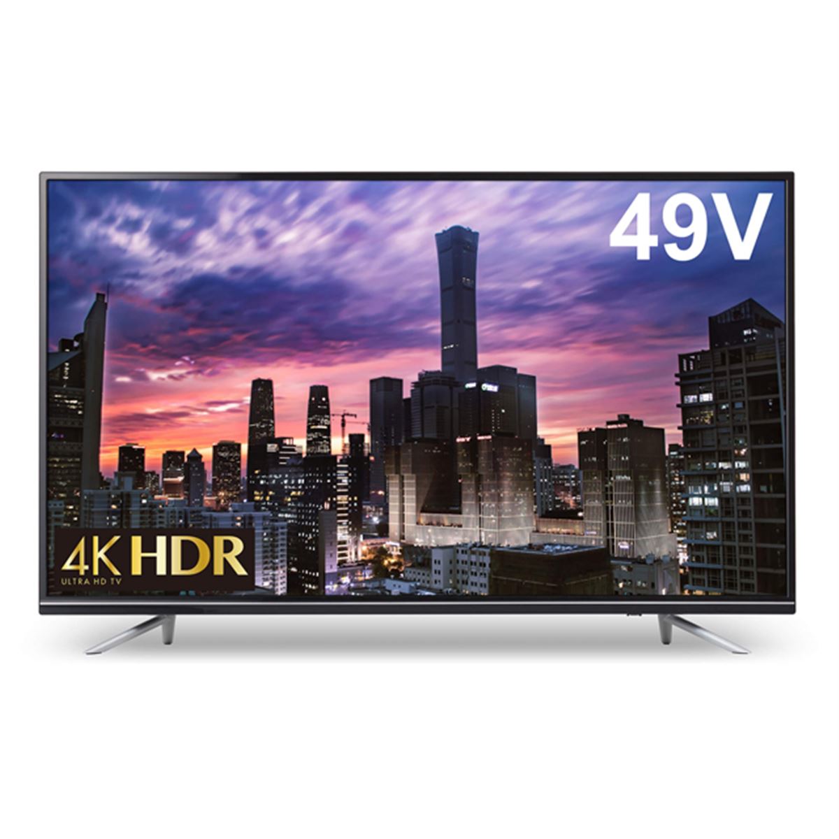49V型で49,800円、グリーンハウスの格安4Kテレビ「GH-TV49E-BK