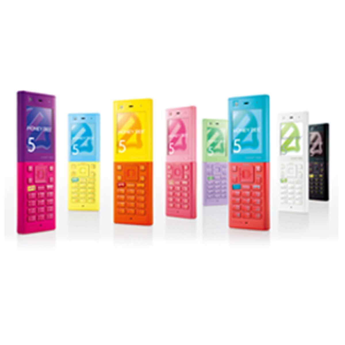 ウィルコム、ツートンカラーで全8色の「HONEY BEE 5」 - 価格.com