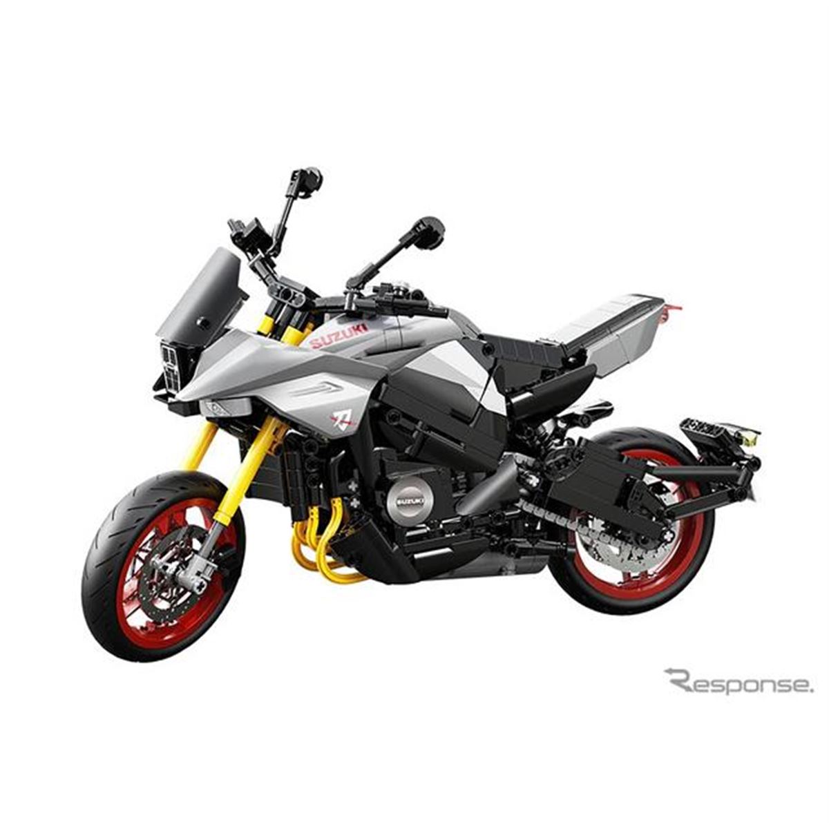 話題のスズキ「KATANAブロック」が成田空港で販売開始 6分の1の迫力