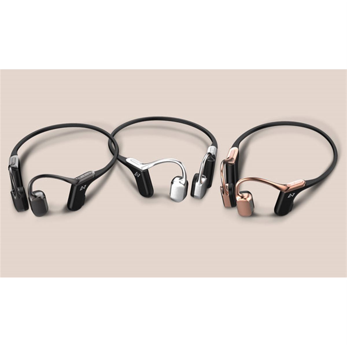 AVIOT、ハイブリッド・ドライバー構成のハイエンド骨伝導イヤホン