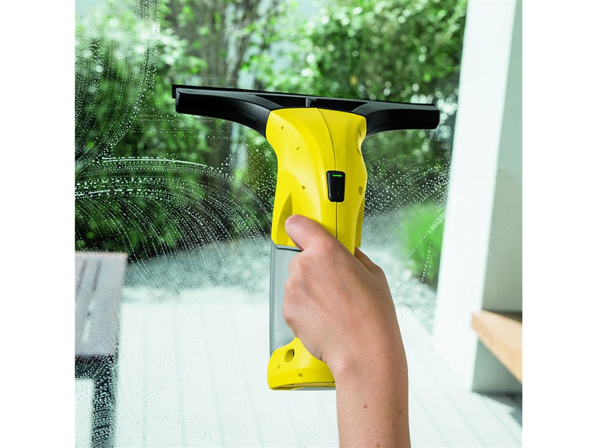 ケルヒャー、軽量・小型化した窓用バキュームクリーナー「WV 1 プラス