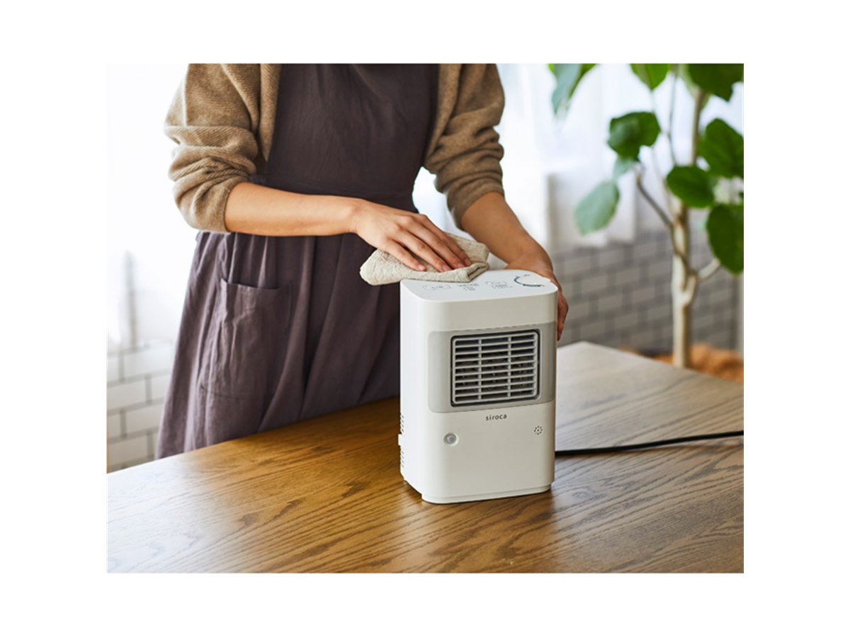 シロカ、人感センサー付きの足元ヒーター「まめポカ SH-T132」を本日9