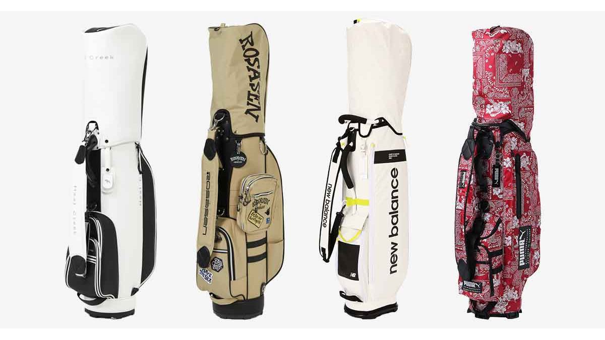 軽くてオシャレで機能的！最新「カート型キャディバッグ」8選《2022年