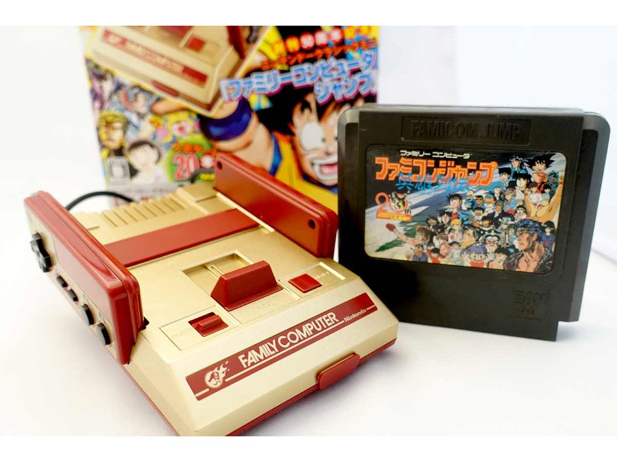 もはや“完全な新モデル”「ミニファミコン 週刊少年ジャンプ版」を開封