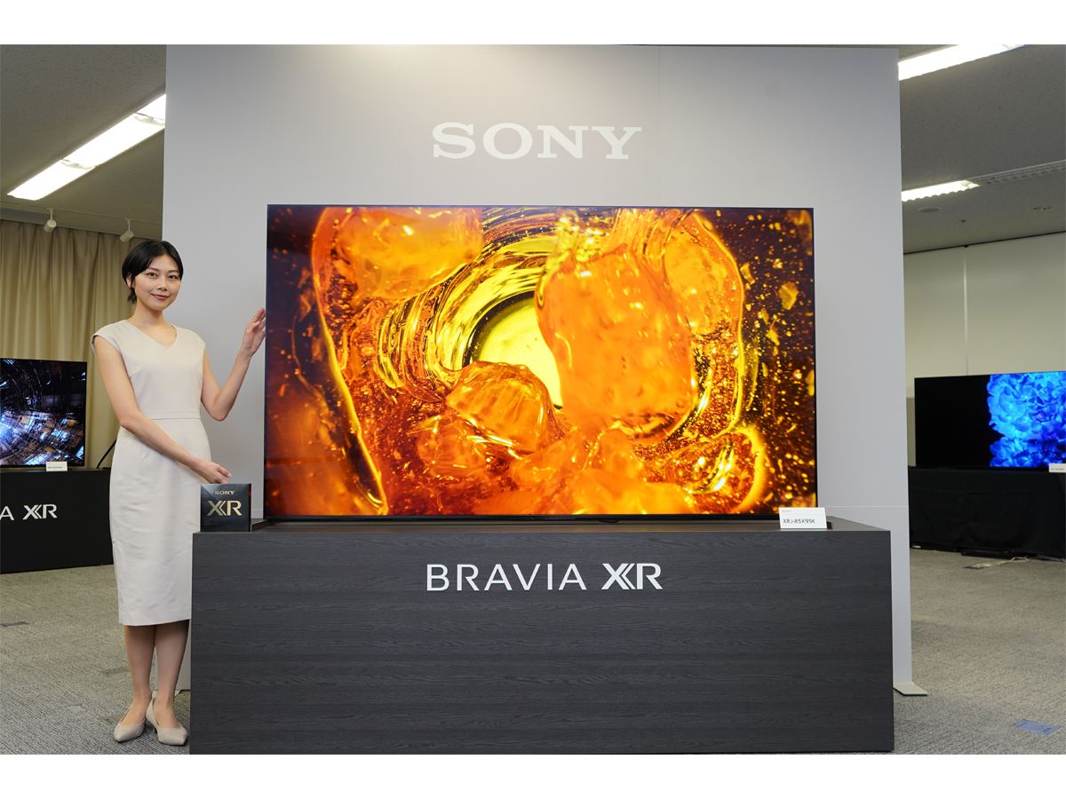 ソニーから2022年最新ブラビア登場。新有機ELパネル、42V型有機EL