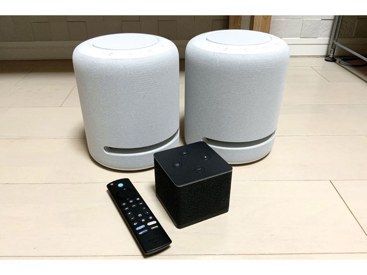 Fire TV Cube」+「Echo Studio」でミニマムなホームシアターシステムを