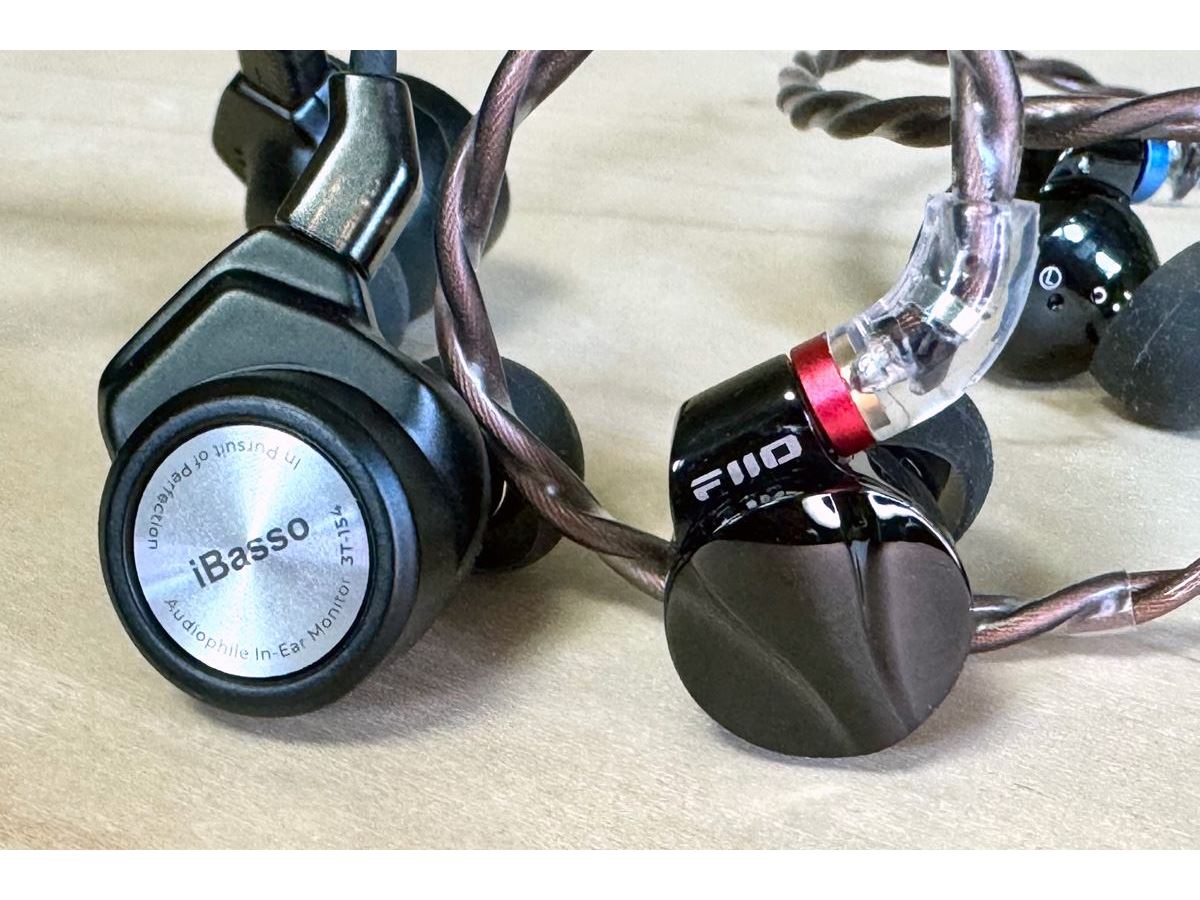 超大口径ドライバーイヤホンの魅力をFiiO「FD15」とiBasso「3T-154」で