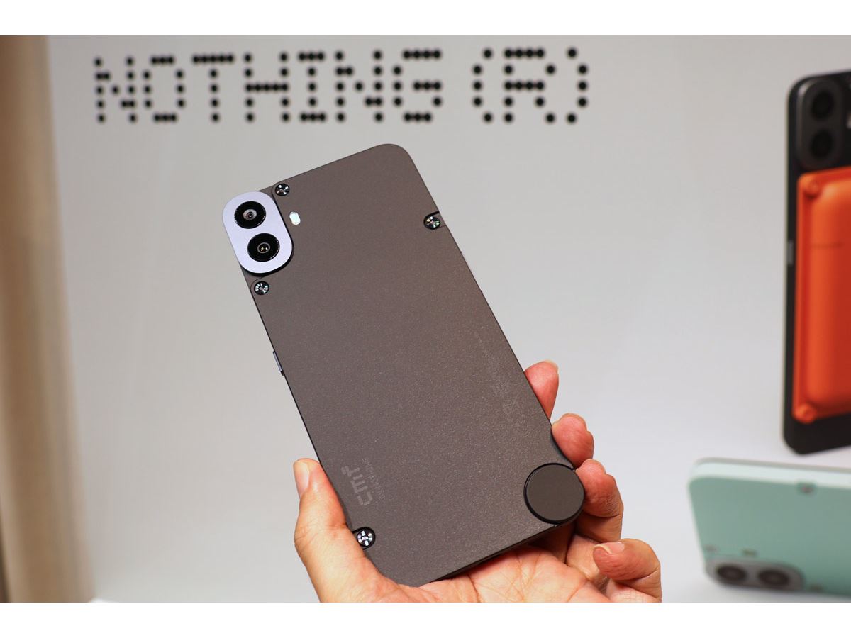 Nothing「CMF Phone 1」登場！ 44,800円で高性能有機ELディスプレイ