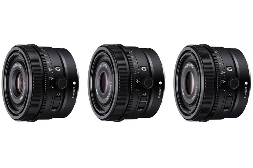 ソニーが24mm/40mm/50mmの単焦点「Gレンズ」3本発表、価格は3本とも