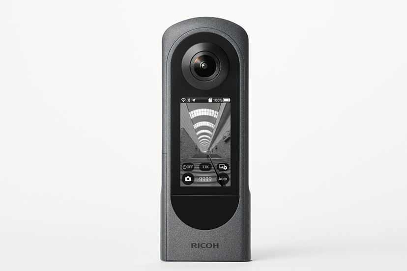 リコー、待望のタッチパネルモニター搭載360°カメラ「THETA X」 5月