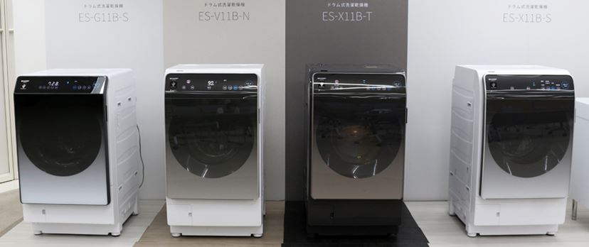 節水しながらすすぎ性能をアップ！ お手入れが楽なシャープのドラム式