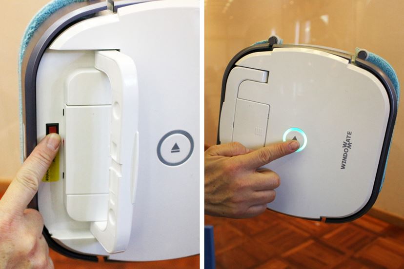 屋外側と室内側を一度でキレイにできる窓掃除ロボット「ウインドウ