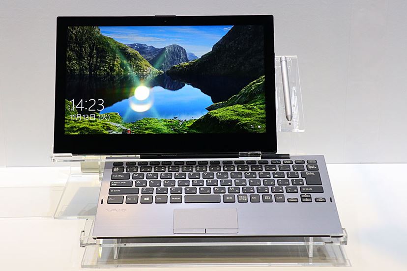 VAIO A12」は2in1でもしっかりノートPC、絵本をヒントに生み出した