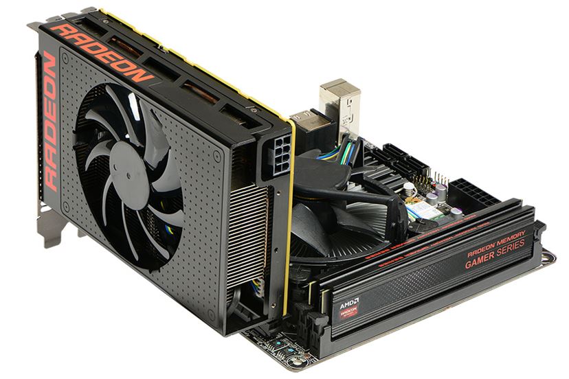 Mini-ITXマザーボードより小さい！ AMDのハイエンドGPU「Radeon R9