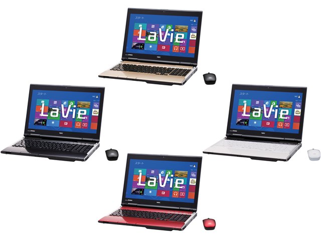 LaVie L LL750/LS6W PC-LL750LS6W [クリスタルホワイト]の製品画像