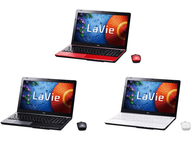 LaVie S LS350/SSR PC-LS350SSR [ルミナスレッド]の製品画像 - 価格.com