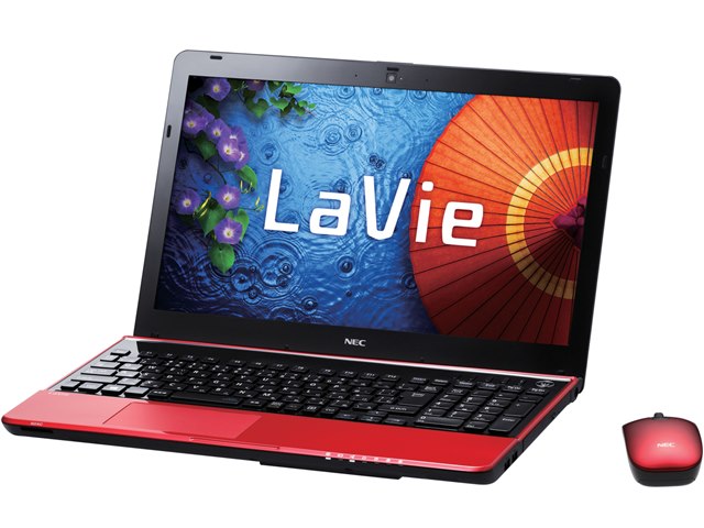 LaVie S LS350/SSR PC-LS350SSR [ルミナスレッド]の製品画像 - 価格.com