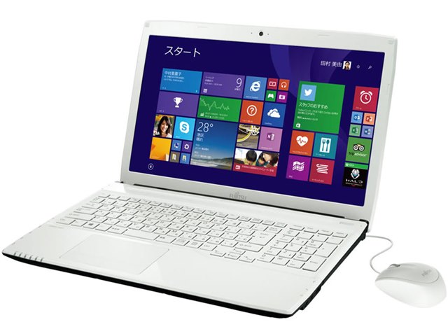 FMV LIFEBOOK AH42/T FMVA42TW [アーバンホワイト]の製品画像 - 価格.com