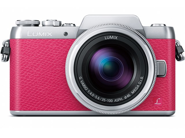 LUMIX DMC-GF7W-P ダブルズームレンズキット [ピンク]の製品画像