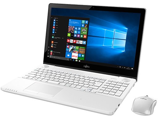 FMV LIFEBOOK AH77/B1 FMVA77B1W [プレミアムホワイト]の製品画像