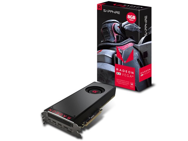 SAPPHIRE RADEON RX VEGA 64 8G HBM2 [PCIExp 8GB]の製品画像 - 価格.com