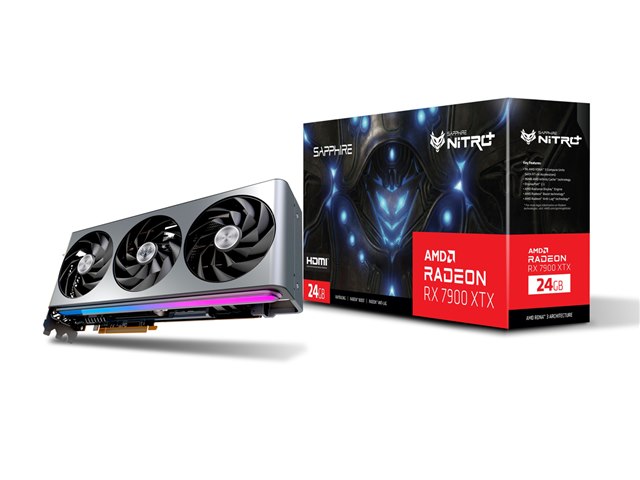 SAPPHIRE NITRO+ Radeon RX 7900 XTX GAMING OC VAPOR-X 24GB GDDR6