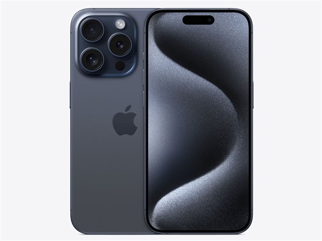 iPhone 15 Pro 512GB SIMフリー [ブルーチタニウム]の製品画像 - 価格.com