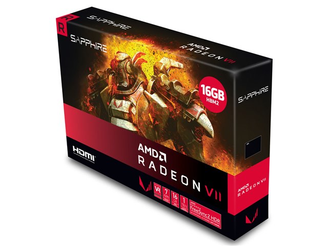 SAPPHIRE RADEON VII 16G HBM2 HDMI TRIPLE (MBA) [PCIExp 16GB]の製品