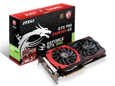 4Kを3画面にしたい』 MSI GTX 980 GAMING 4G [PCIExp 4GB] の