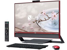 NEC LAVIE Desk All-in-one DA770/DAR PC-DA770DAR [クランベリー