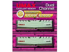 UMAX DCDDR4-2400-16GB HS [DDR4 PC4-19200 8GB 2枚組] 価格比較