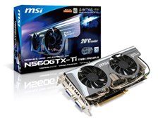 MSI N560GTX-Ti Twin Frozr II OC [PCIExp 1GB] 価格比較 - 価格.com