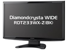 三菱電機 Diamondcrysta WIDE RDT233WX-Z(BK) [23インチ ブラック