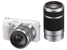 SONY α NEX-F3Y ダブルズームレンズキット [ホワイト] 価格比較 - 価格.com