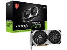 MSI GeForce RTX 4070 VENTUS 2X E 12G OC [PCIExp 12GB] 価格比較