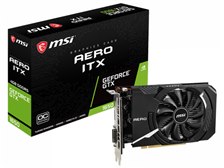MSI GeForce GTX 1650 AERO ITX 4G OC [PCIExp 4GB] 価格比較 - 価格.com
