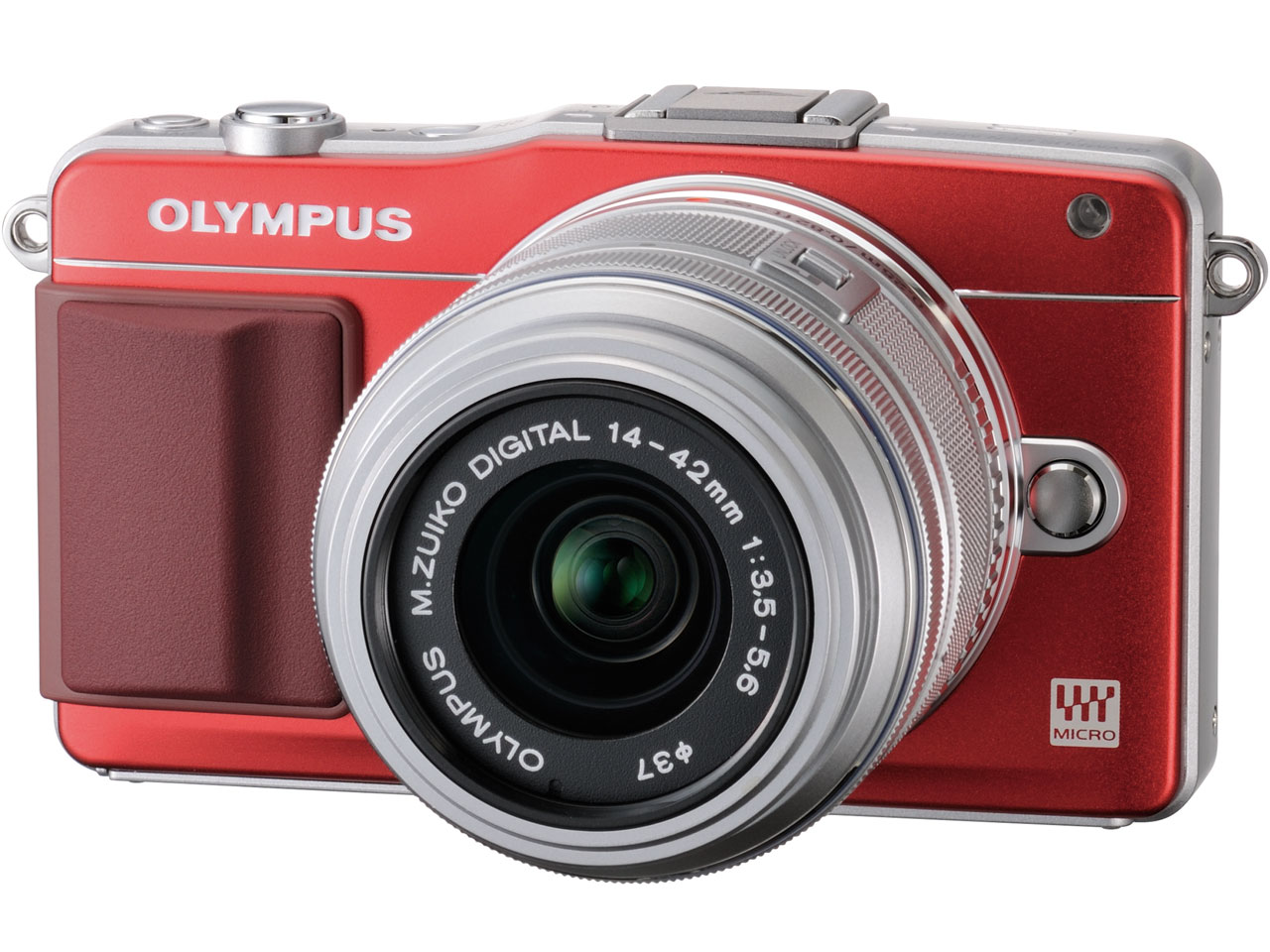 オリンパス OLYMPUS PEN mini E-PM2 レンズキット [レッド] 価格比較
